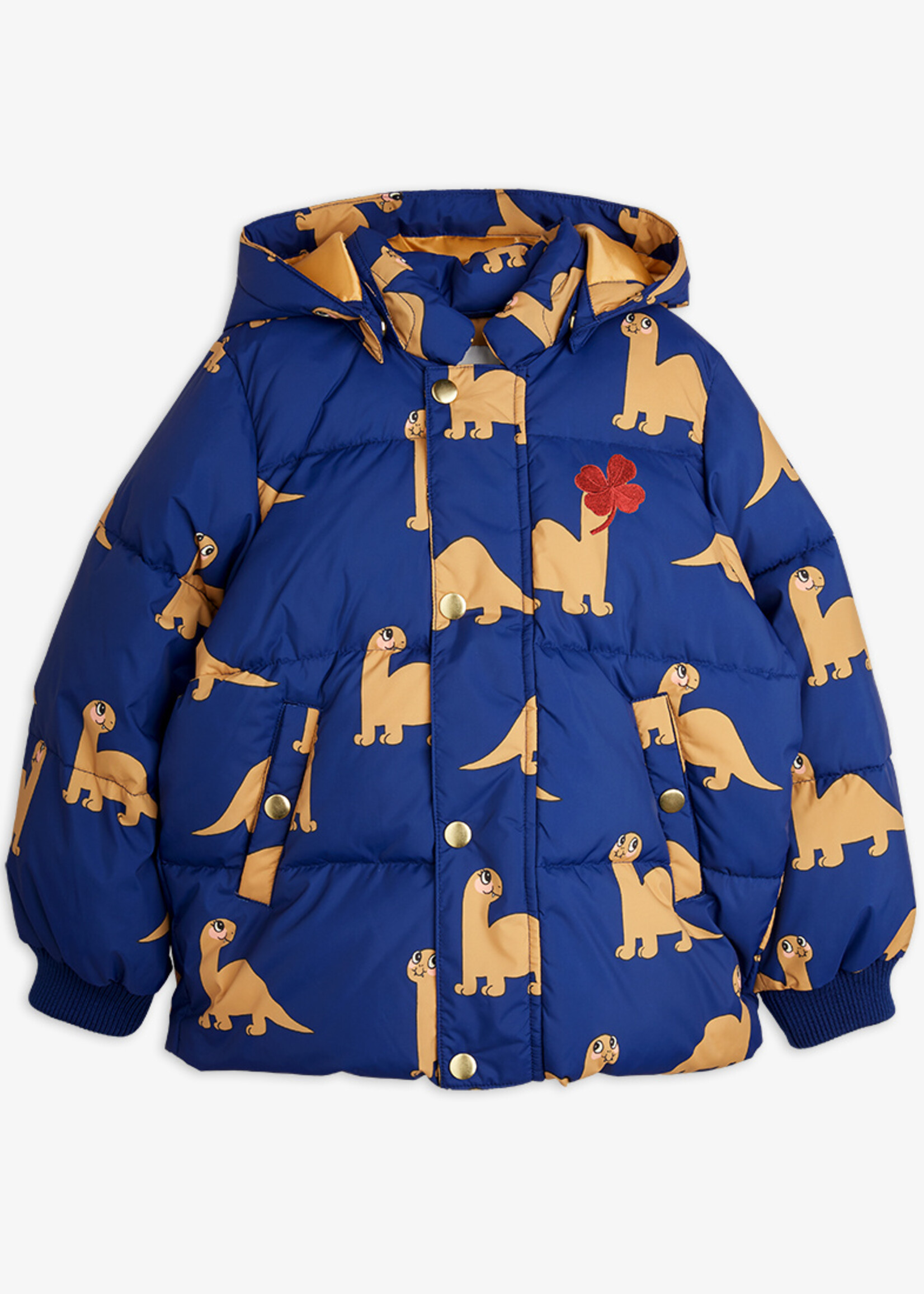 Mini Rodini MINI RODINI | Dinos aop hooded puffer