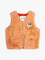 Mini Rodini MINI RODINI | Ritzratz patch faux fur vest