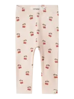 Lil' Atelier | NBFLAVO ELF SLIM LEGGING LIL NOOS - Silver Peony CHERRY