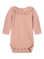 Lil' Atelier | NBFLUNA LS SLIM BODY LIL - Misty Rose