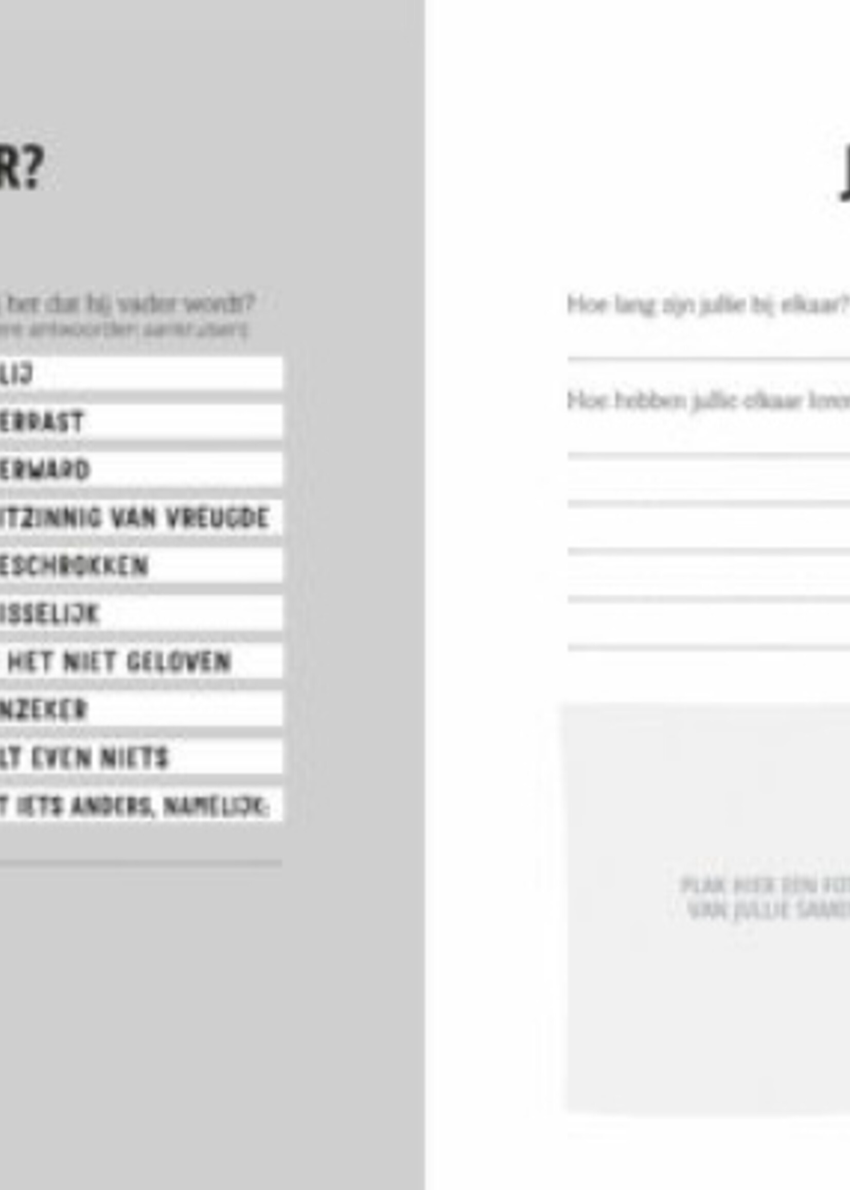 Mijn negen maanden - Maak een unieke herinnering