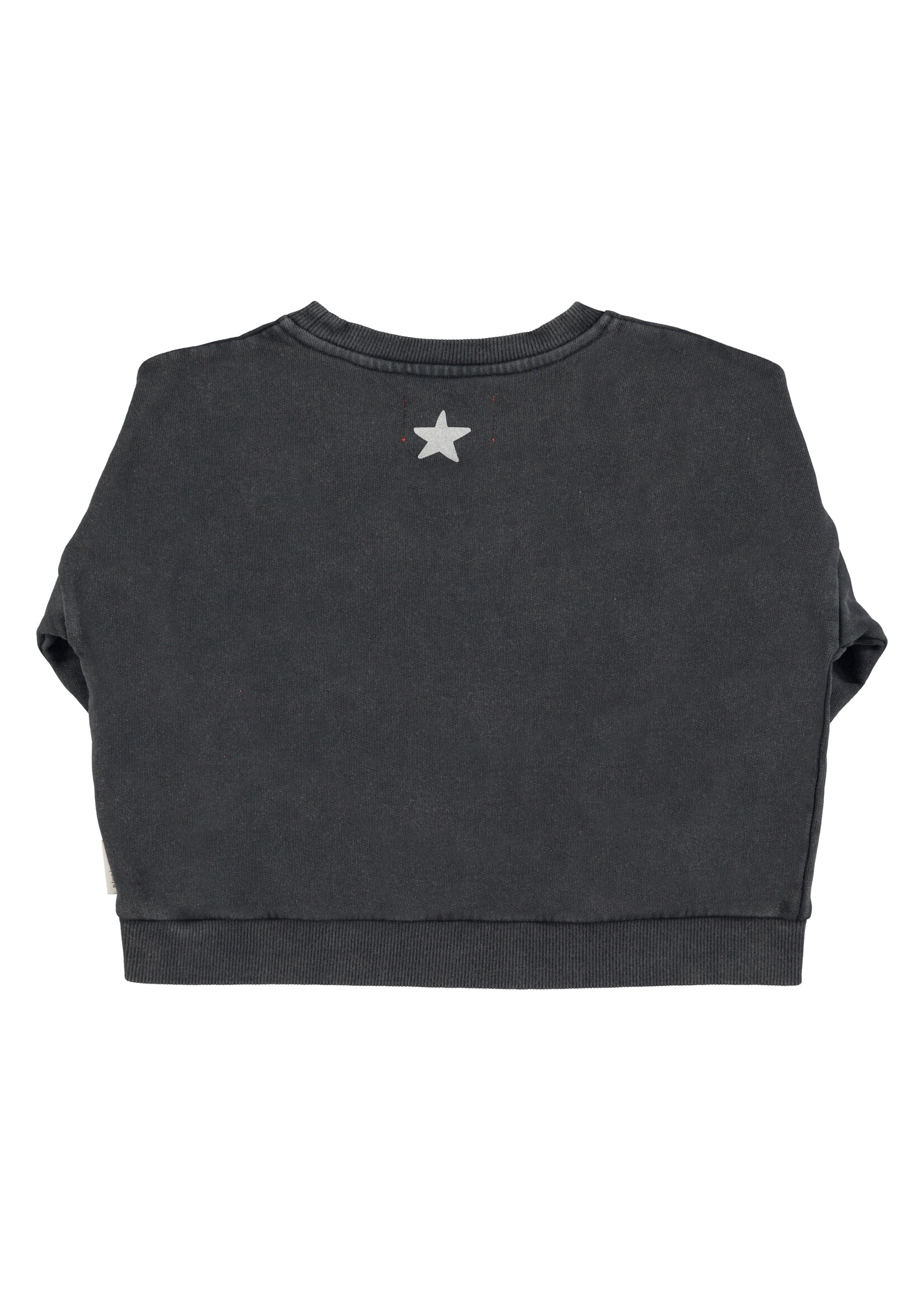 Piupiuchick Piupiuchick | Sweatshirt - faded black w. Jimi Hendrix print