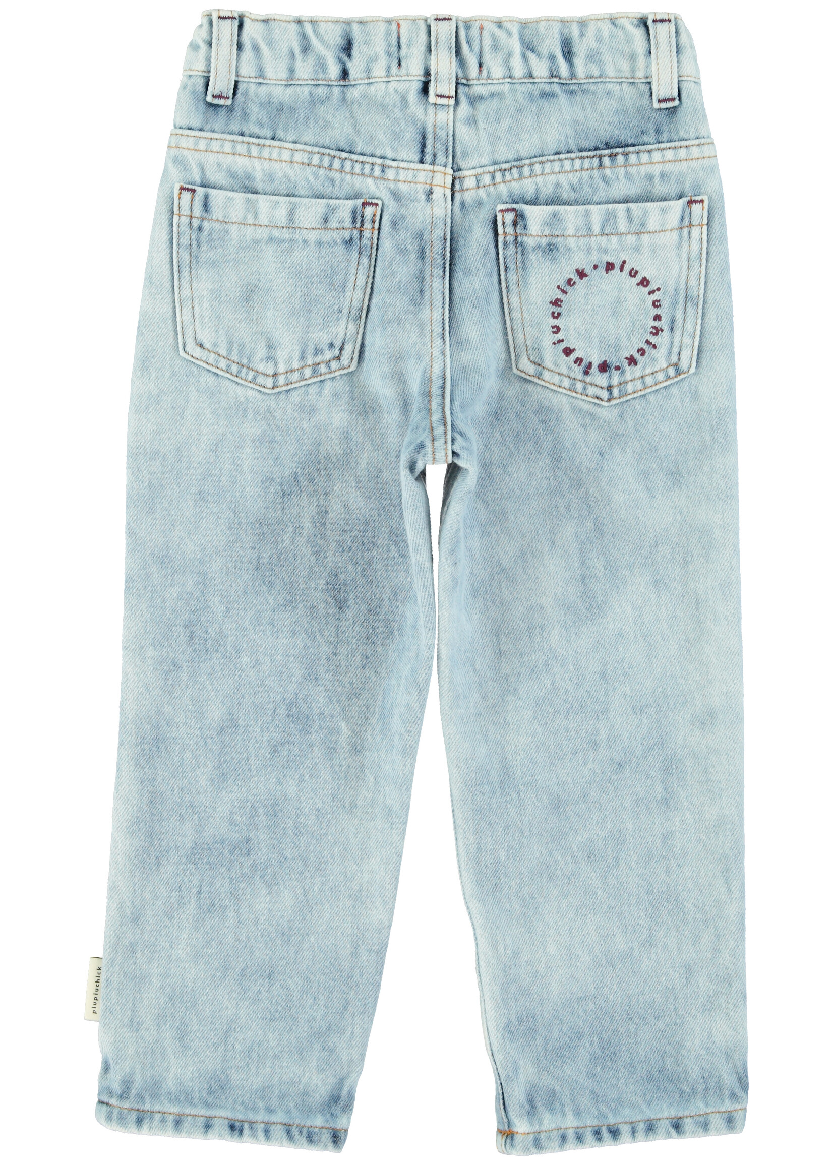 Piupiuchick Piupiuchick | Unisex trousers - Washed blue denim