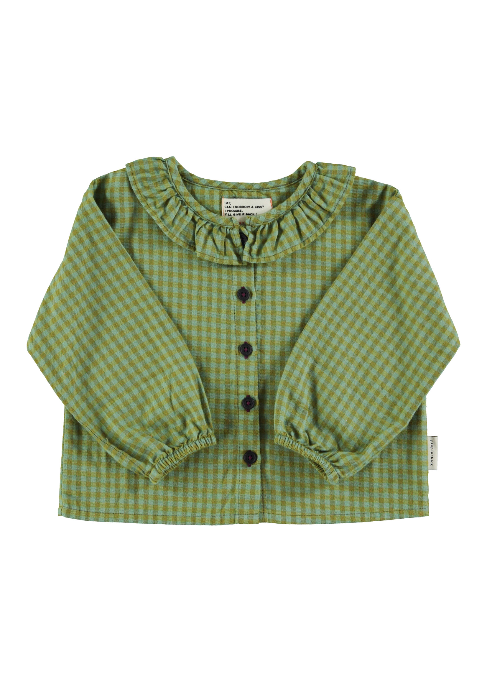 Piupiuchick Piupiuchick | Blouse - Green Checkered