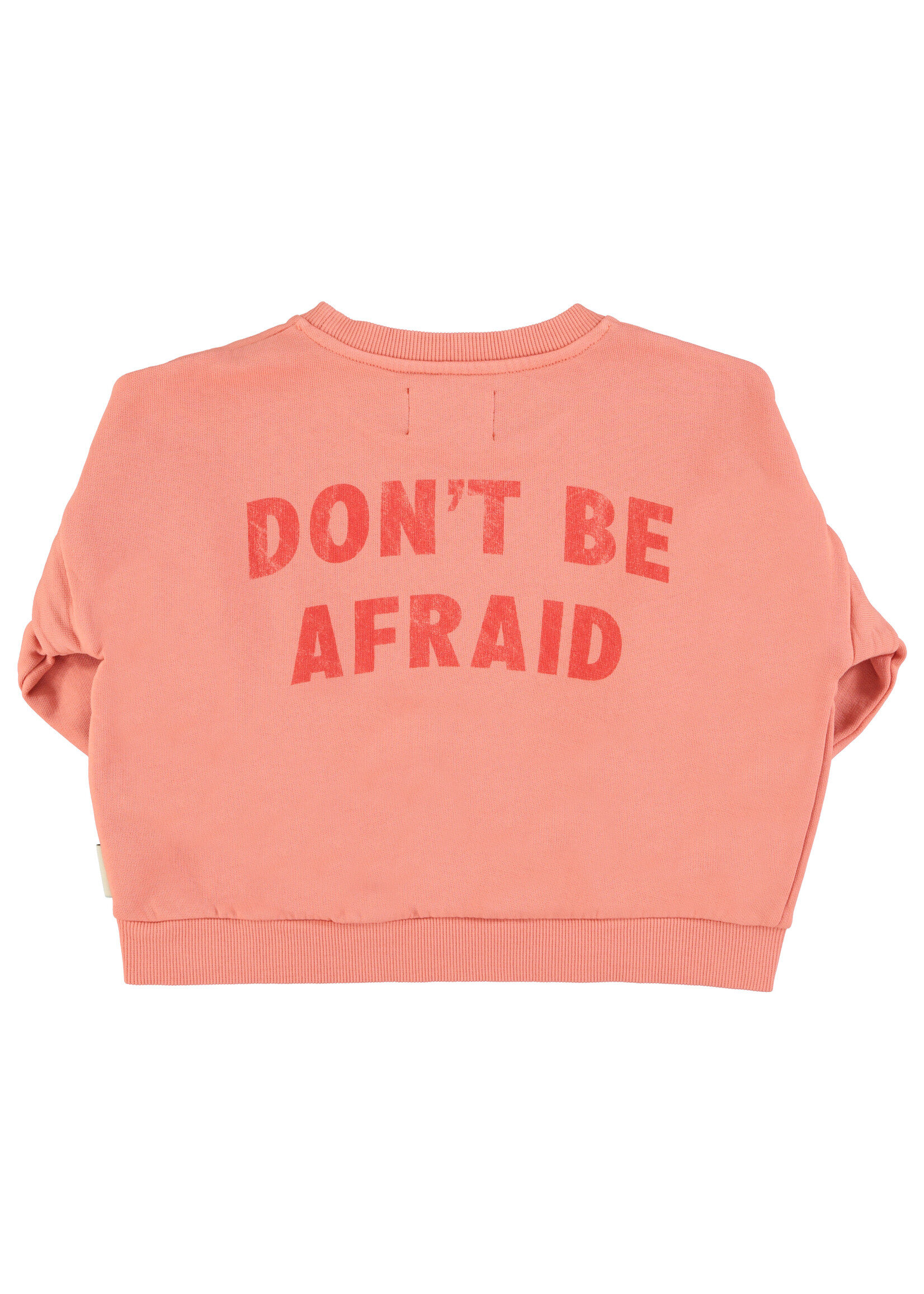 Piupiuchick Piupiuchick | Sweatshirt pink w. hey jude print