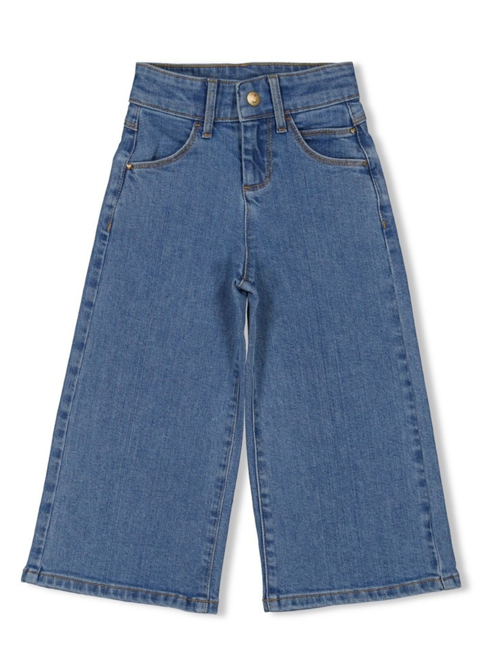 Jubel Jubel | Jeans wide leg - Winter Denims - m.Blauw denim