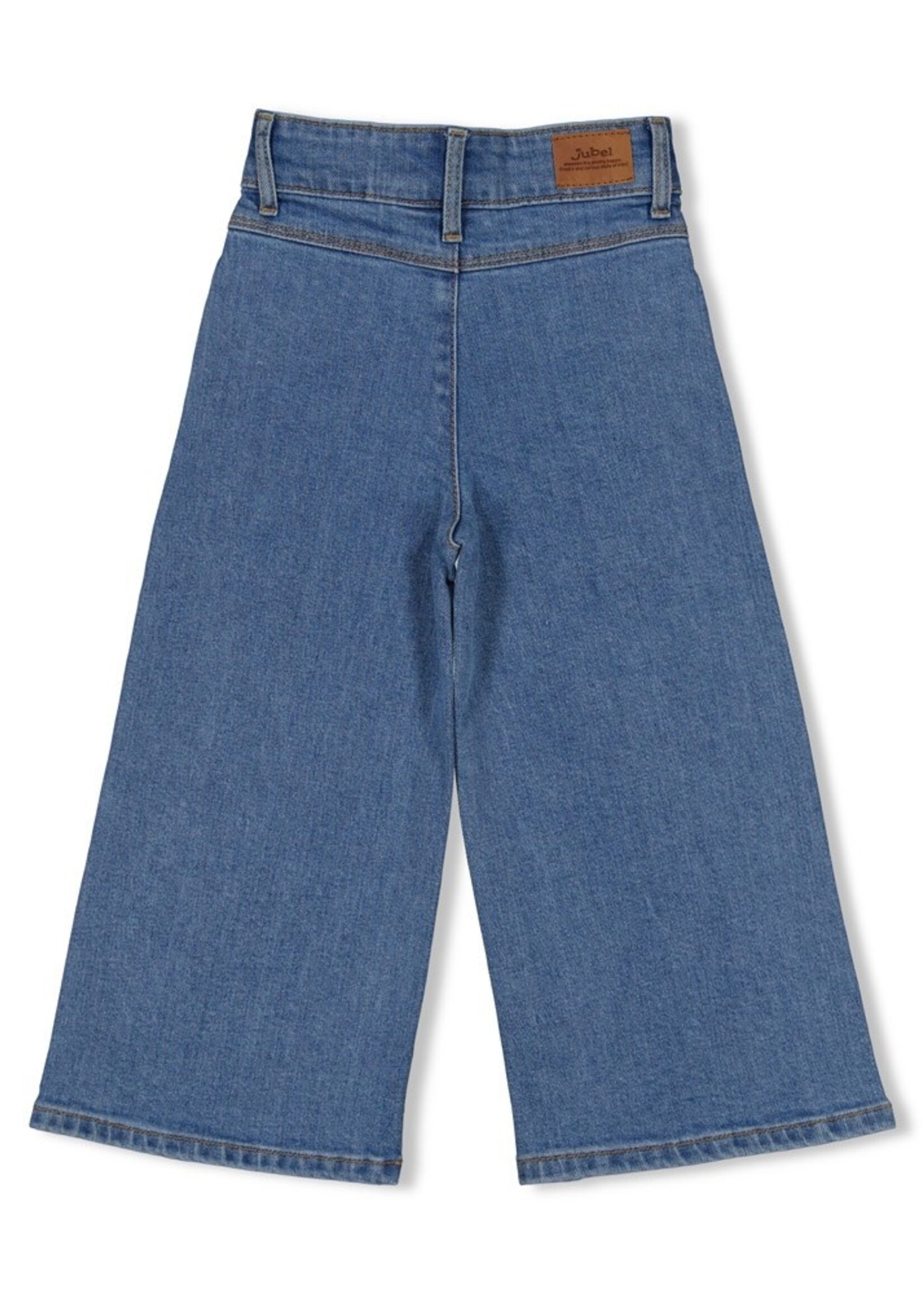 Jubel Jubel | Jeans wide leg - Winter Denims - m.Blauw denim