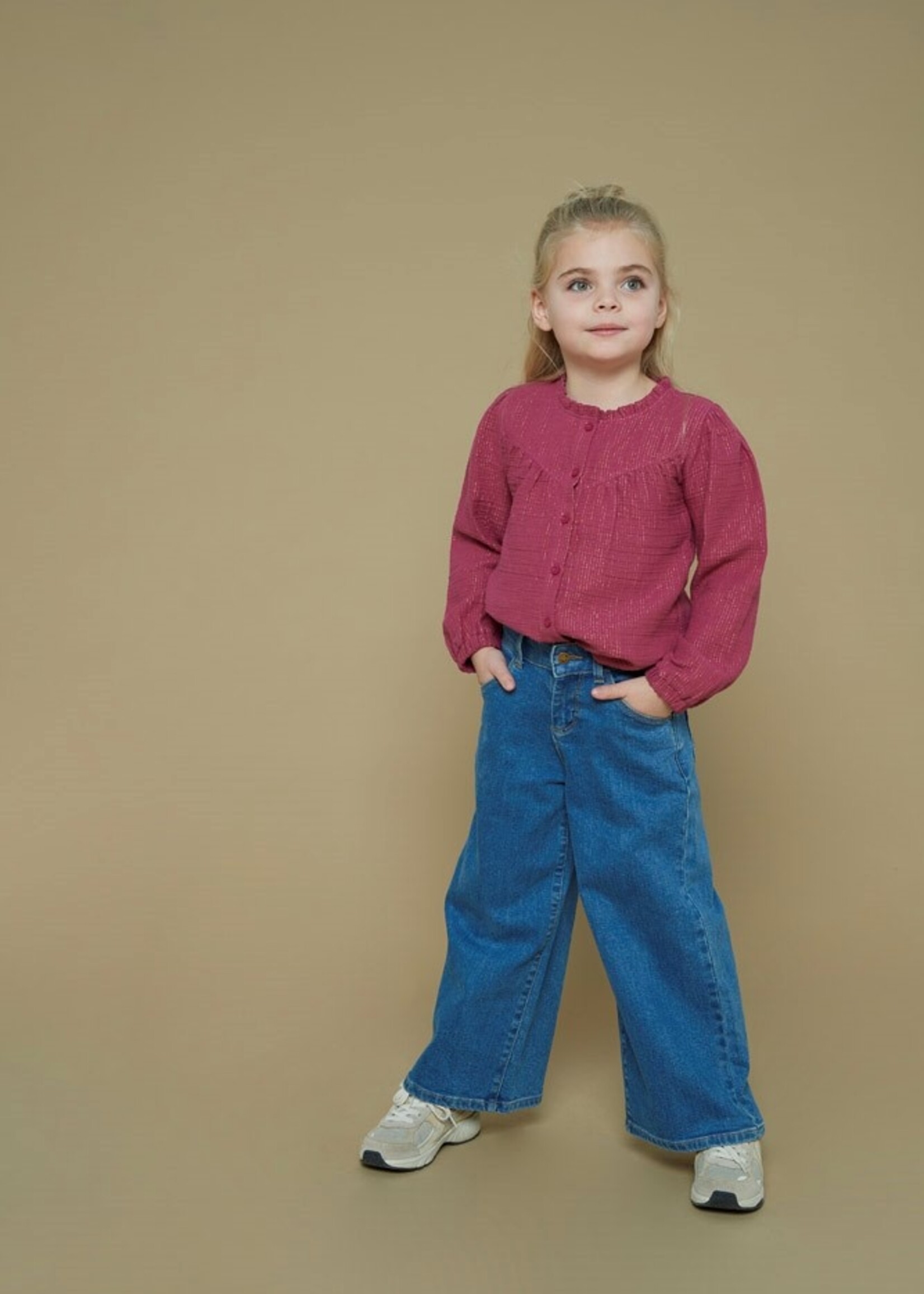 Jubel Jubel | Jeans wide leg - Winter Denims - m.Blauw denim