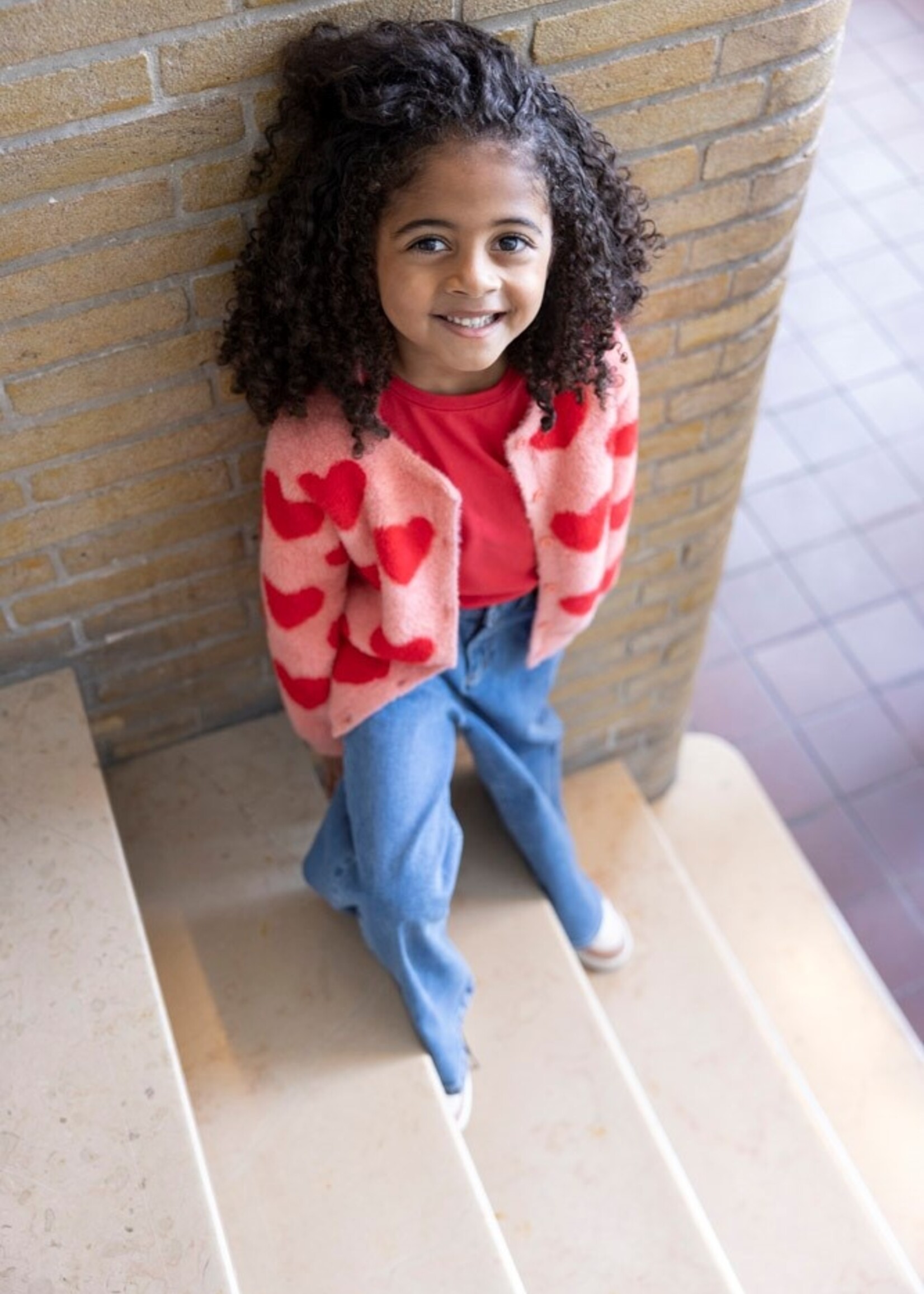 Jubel Jubel | Jeans wide leg - Winter Denims - m.Blauw denim