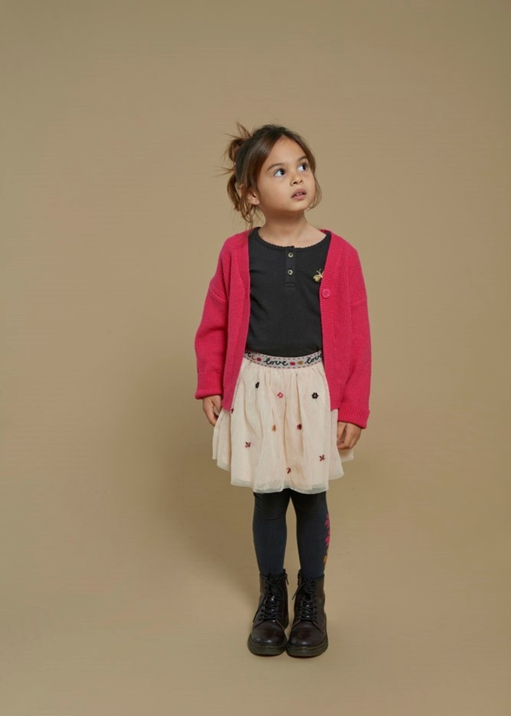 Jubel Jubel | Vest gebreid - Shine Bright - Roze