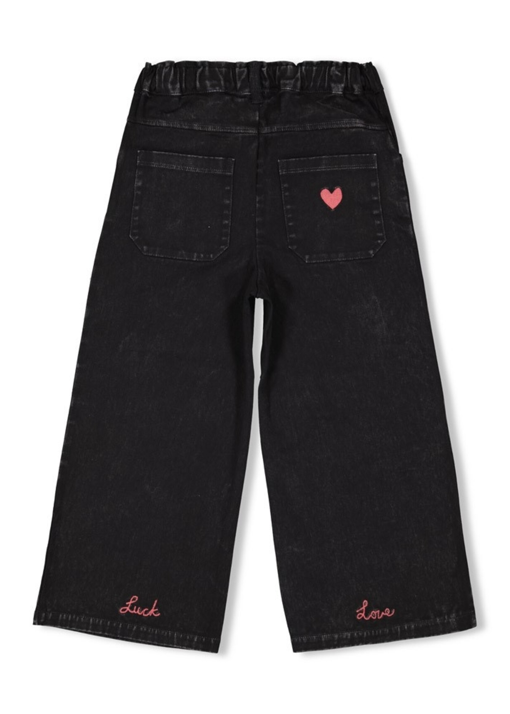 Jubel Jubel | Culotte denim look - Queen Of Hearts - Antraciet