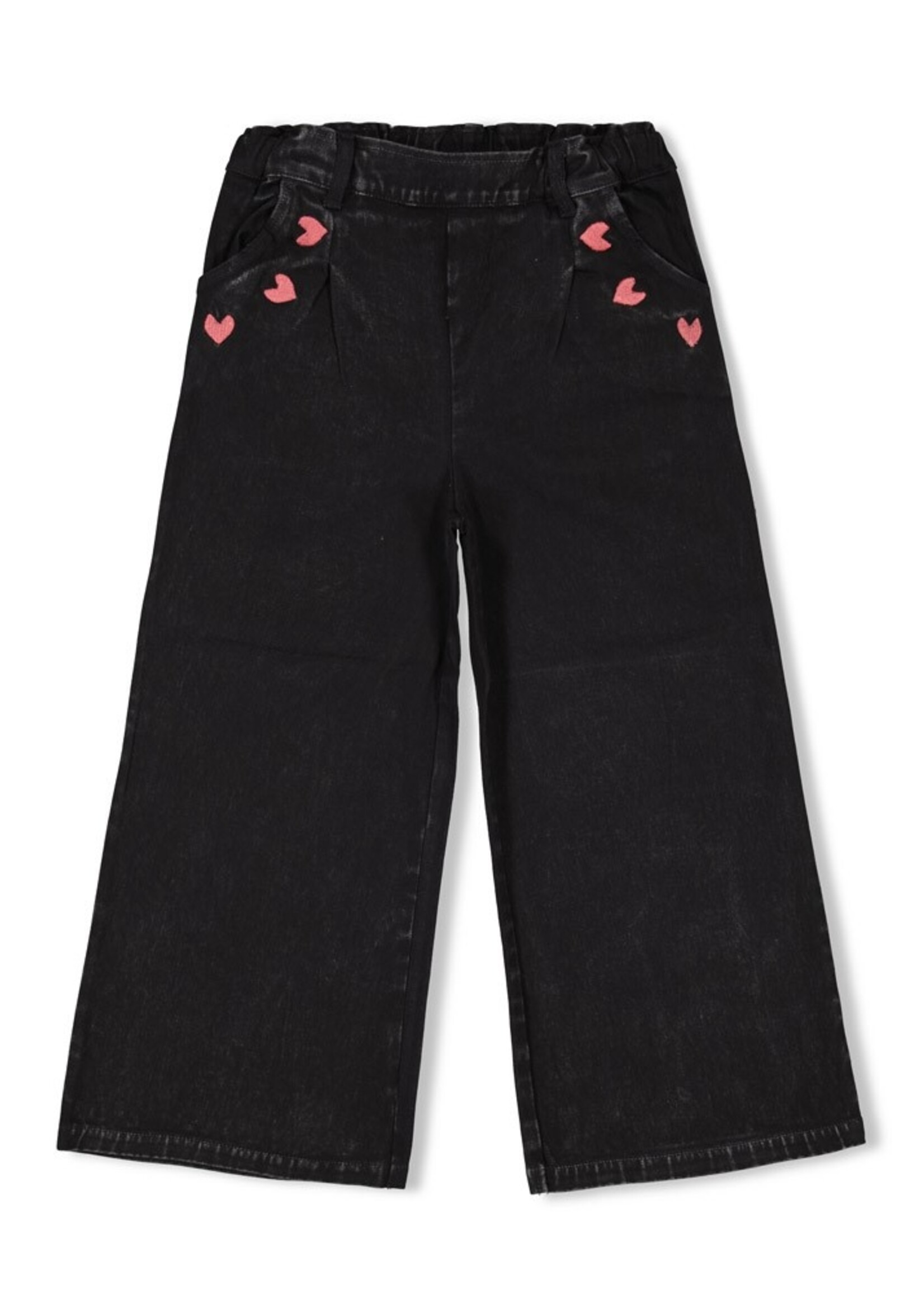 Jubel Jubel | Culotte denim look - Queen Of Hearts - Antraciet