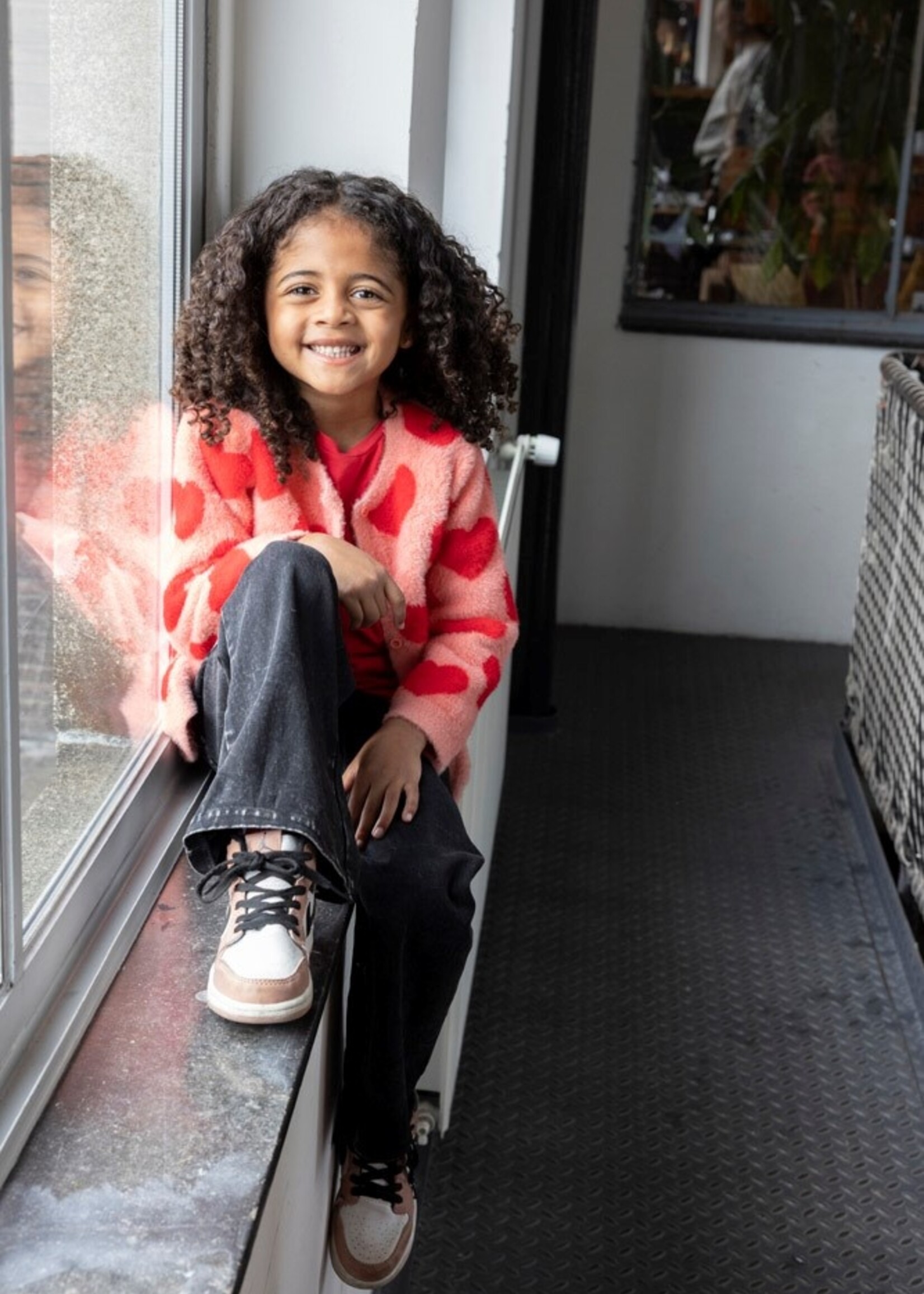 Jubel Jubel | Culotte denim look - Queen Of Hearts - Antraciet