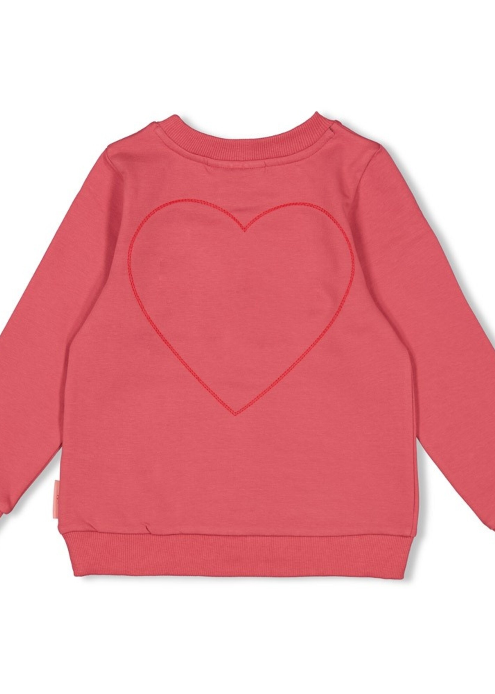 Jubel Jubel | Sweater - Queen Of Hearts – Roze