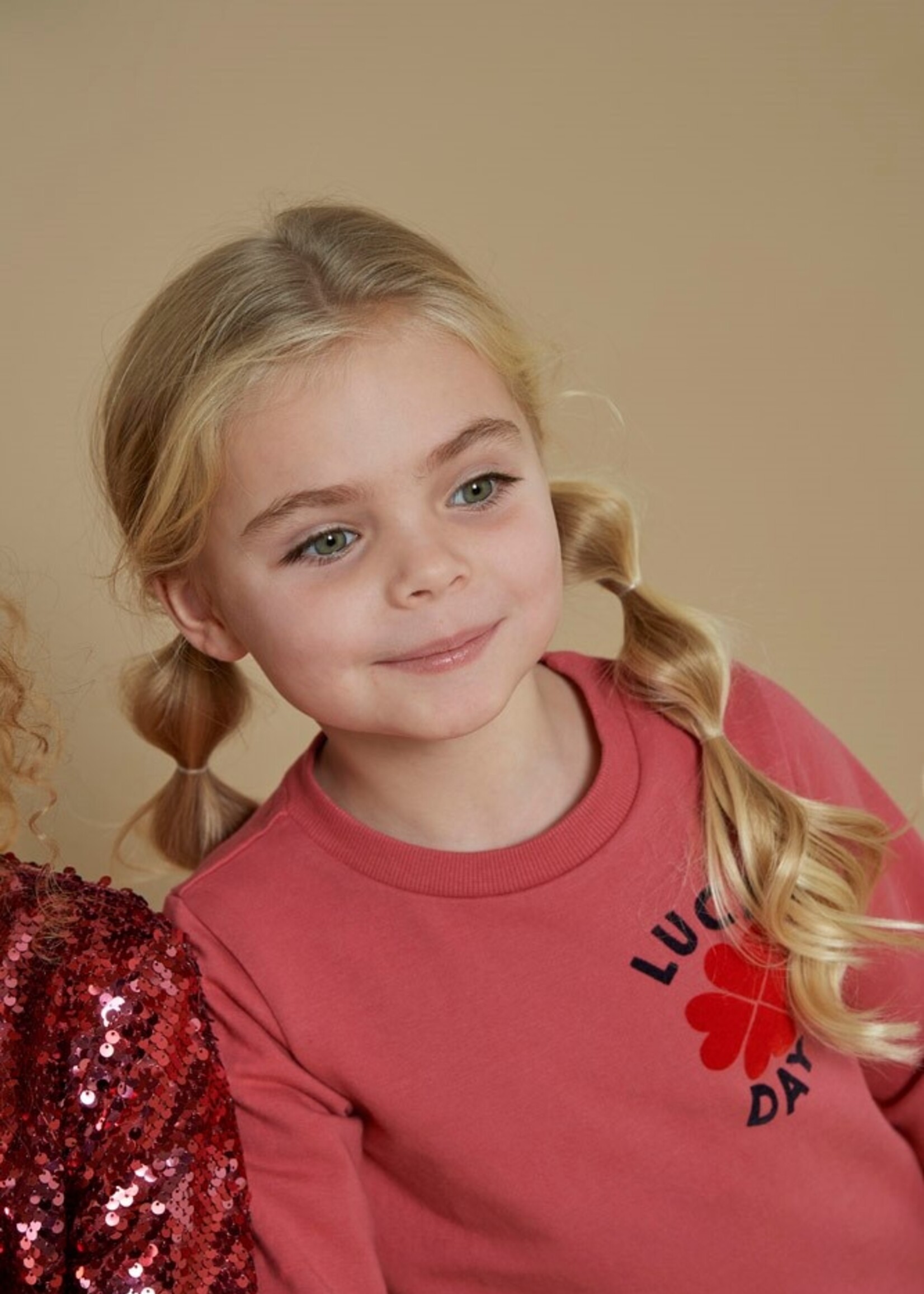 Jubel Jubel | Sweater - Queen Of Hearts – Roze