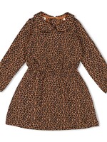 Jubel Jubel | Jurk AOP - Queen Of Hearts – Bruin