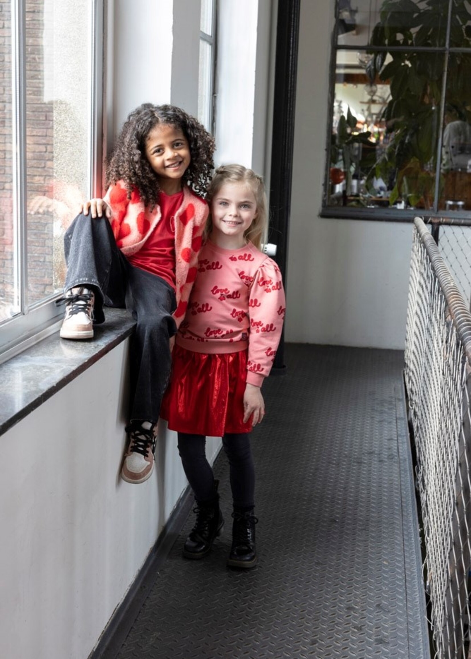 Jubel Jubel | Rok - Queen Of Hearts - Rood