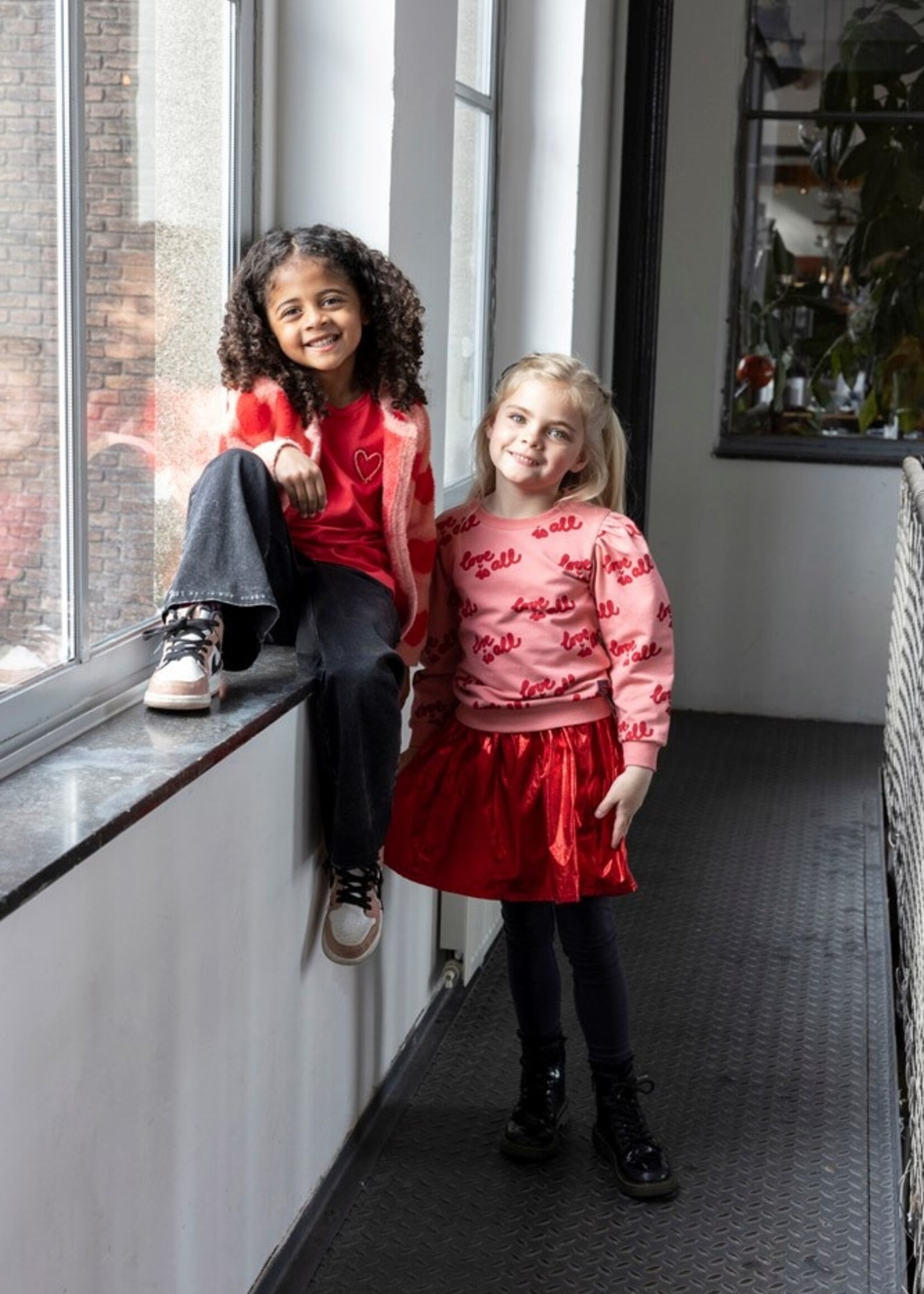 Jubel Jubel | Rok - Queen Of Hearts - Rood