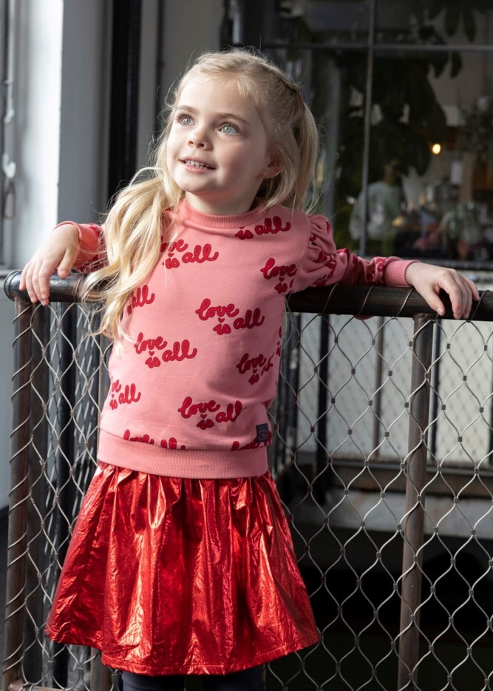 Jubel Jubel | Rok - Queen Of Hearts - Rood