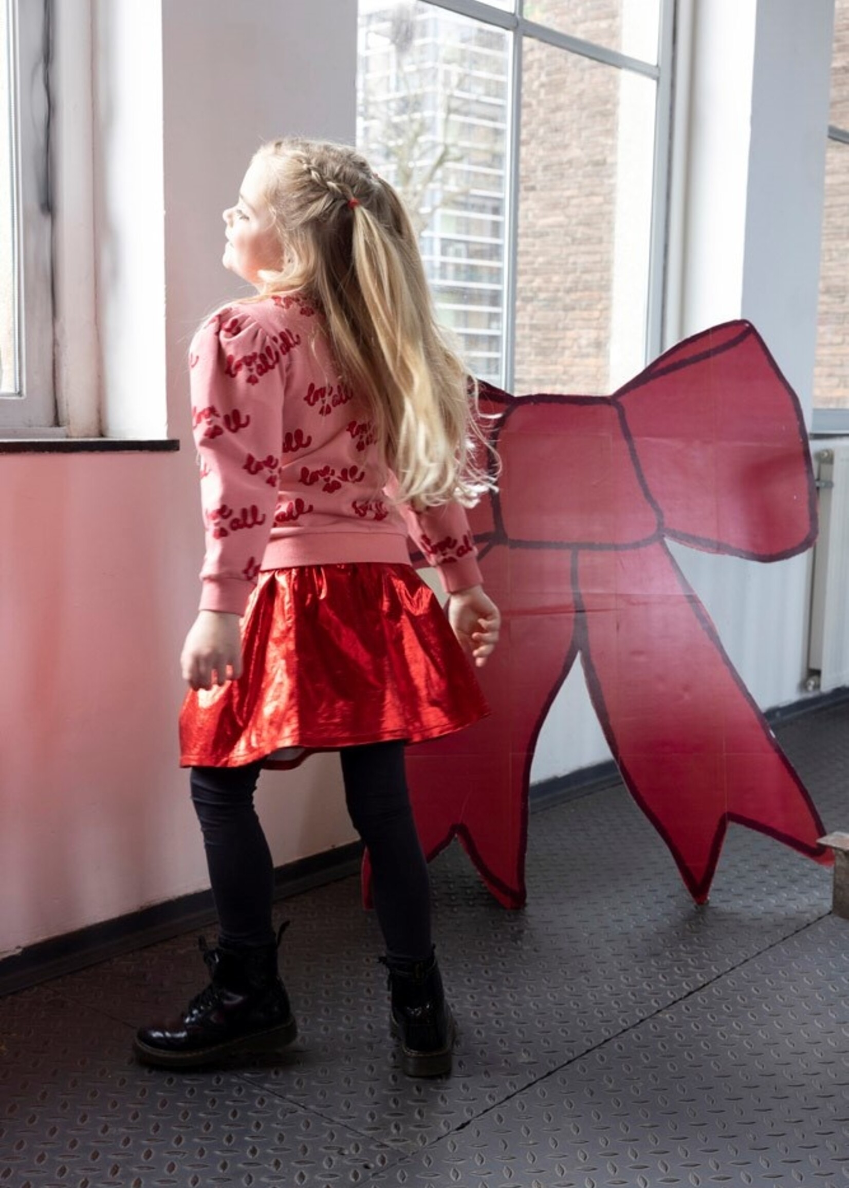 Jubel Jubel | Rok - Queen Of Hearts - Rood