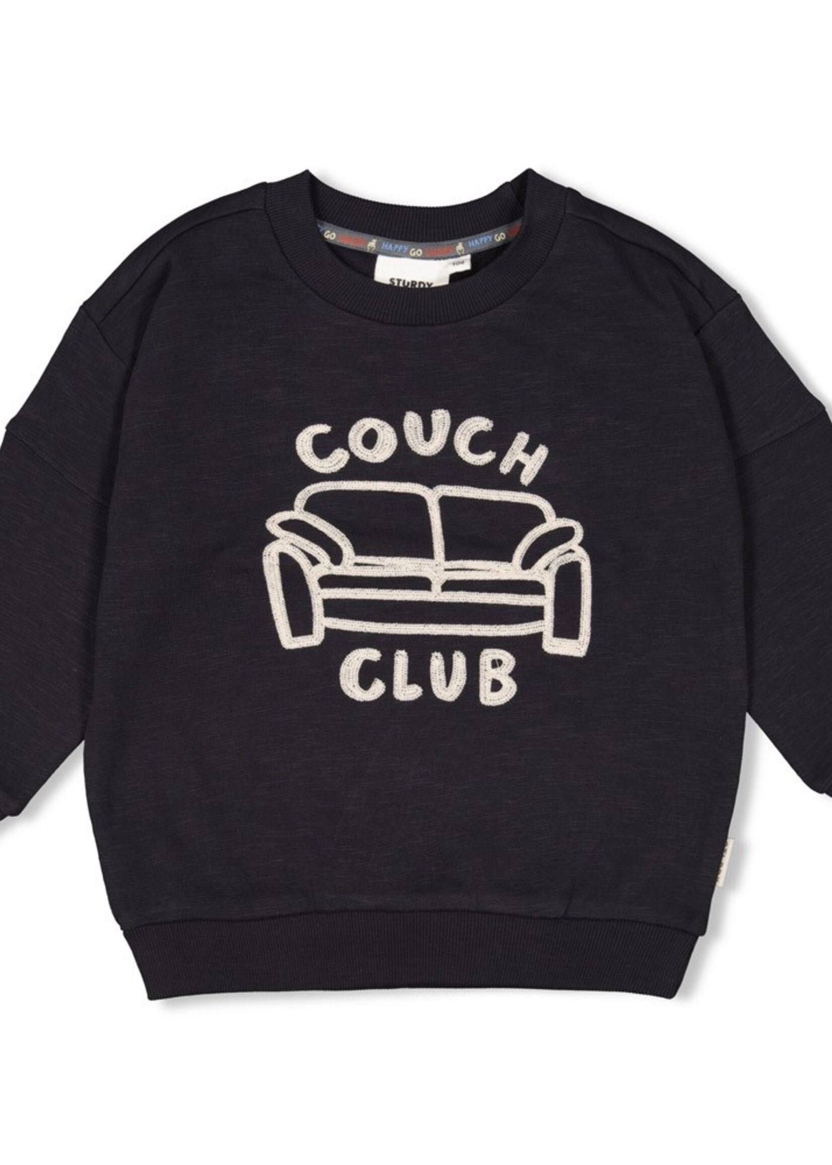 Sturdy Sturdy | Sweater - Couch Club - Zwart