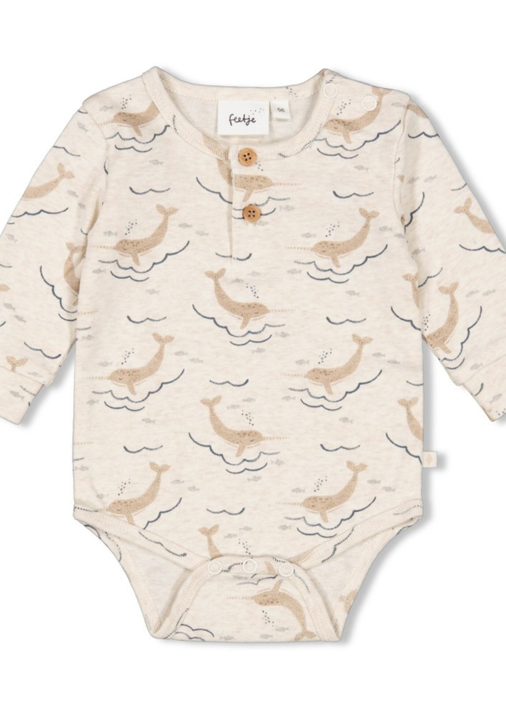 Feetje Feetje | Romper AOP - Narwal