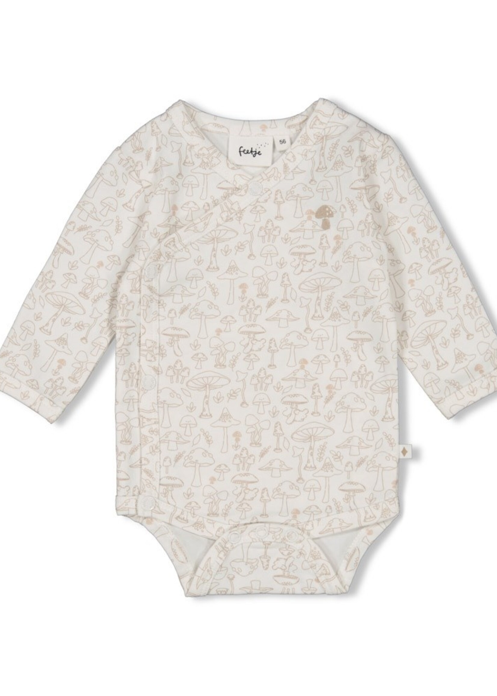 Feetje Feetje | Wikkelromper AOP - Dear Autumn