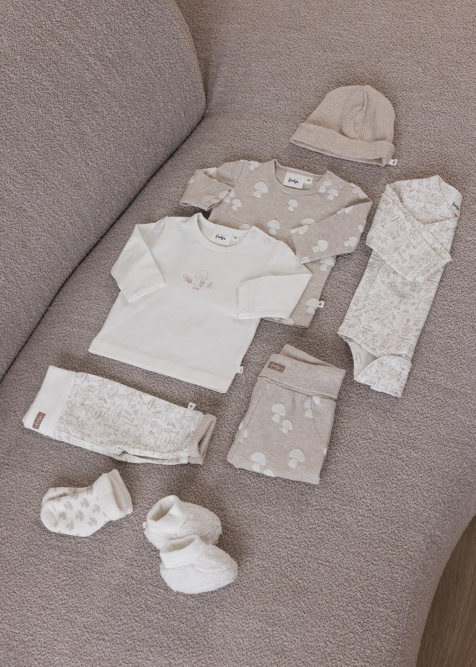 Feetje Feetje | Wikkelromper AOP - Dear Autumn