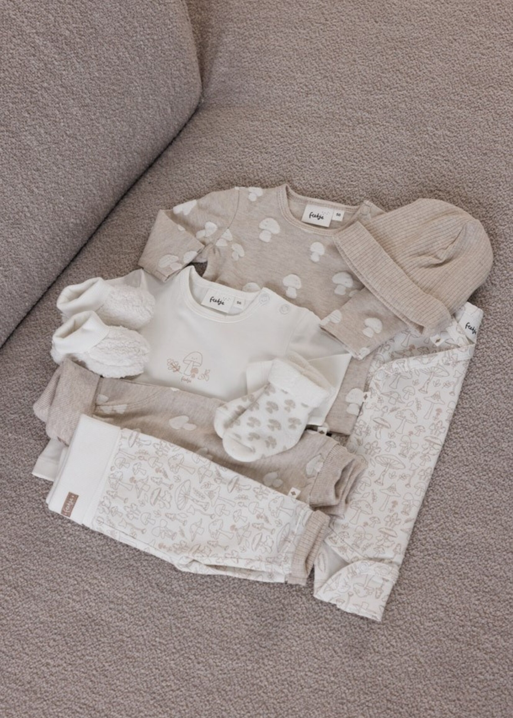 Feetje Feetje | Wikkelromper AOP - Dear Autumn