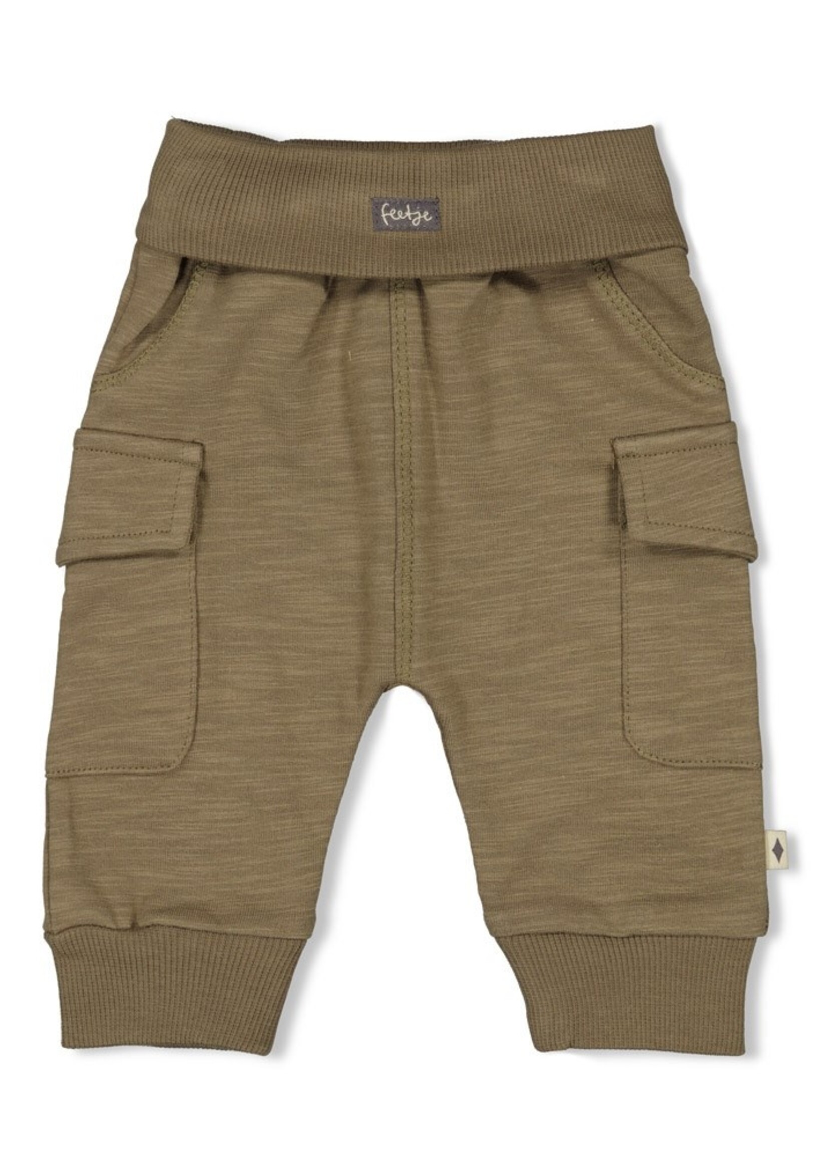 Feetje Feetje | Broek rib - Rawrsome - Olijf