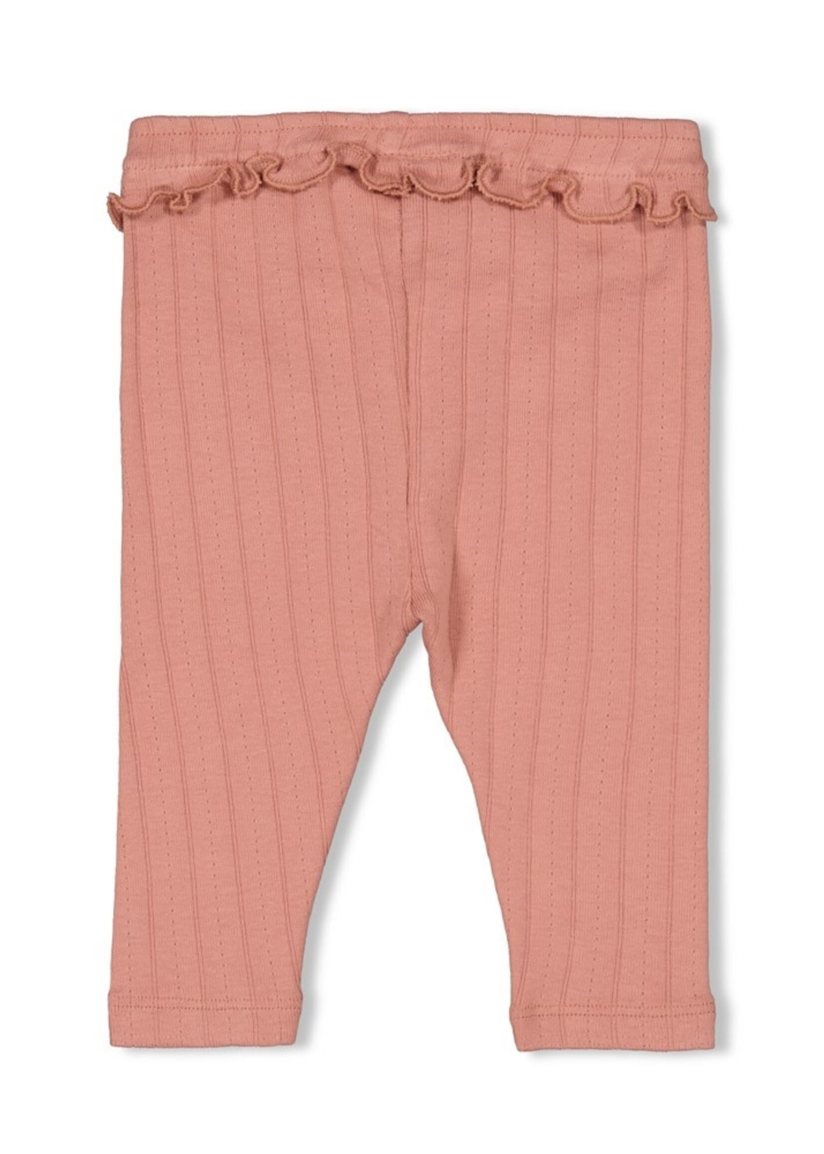 Feetje Feetje | Legging pointelle rib - Woodland Bloom