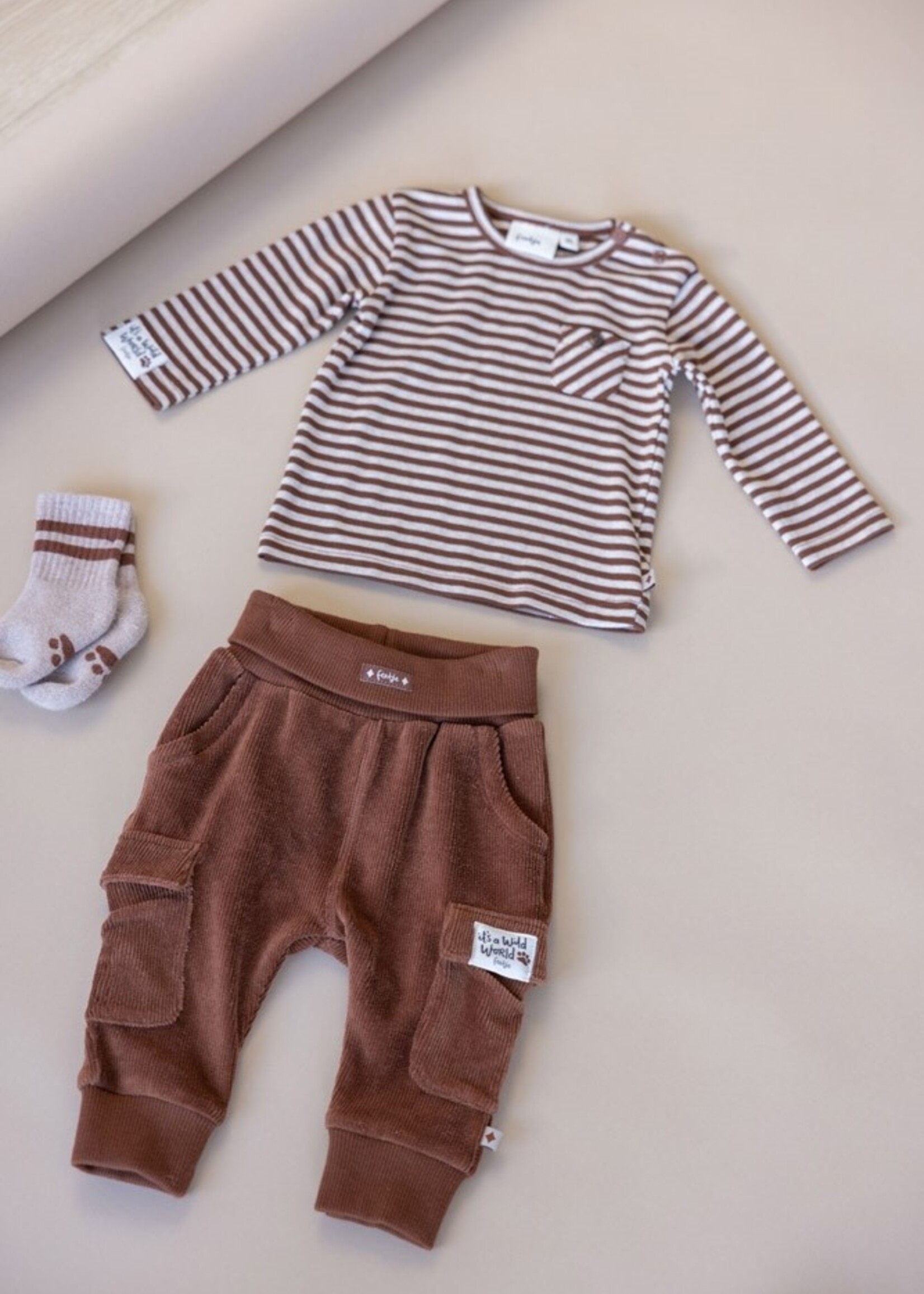 Feetje Feetje | Longsleeve streep - Wild World