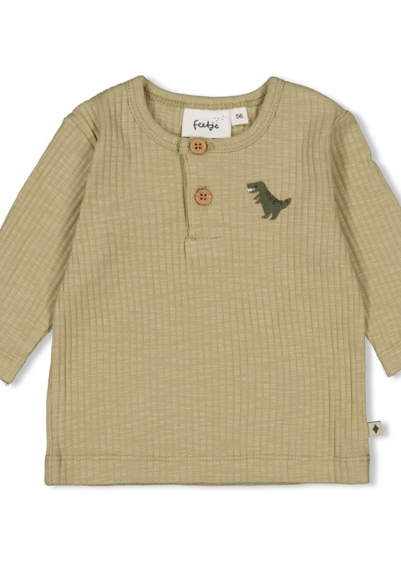Feetje Feetje | Longsleeve rib - Rawrsome