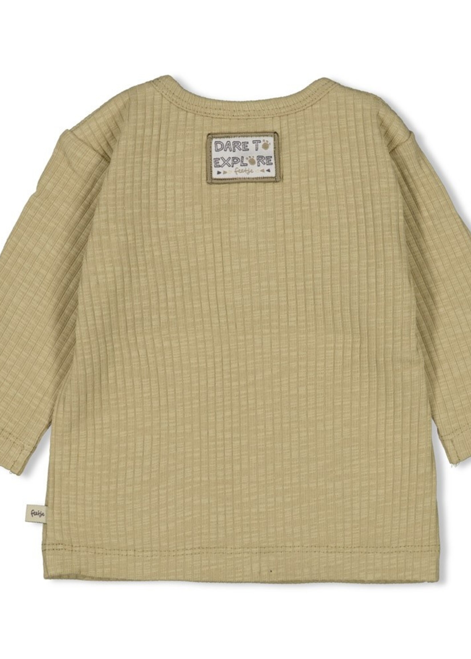 Feetje Feetje | Longsleeve rib - Rawrsome