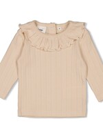 Feetje Feetje | Longsleeve pointelle rib - Woodland Bloom