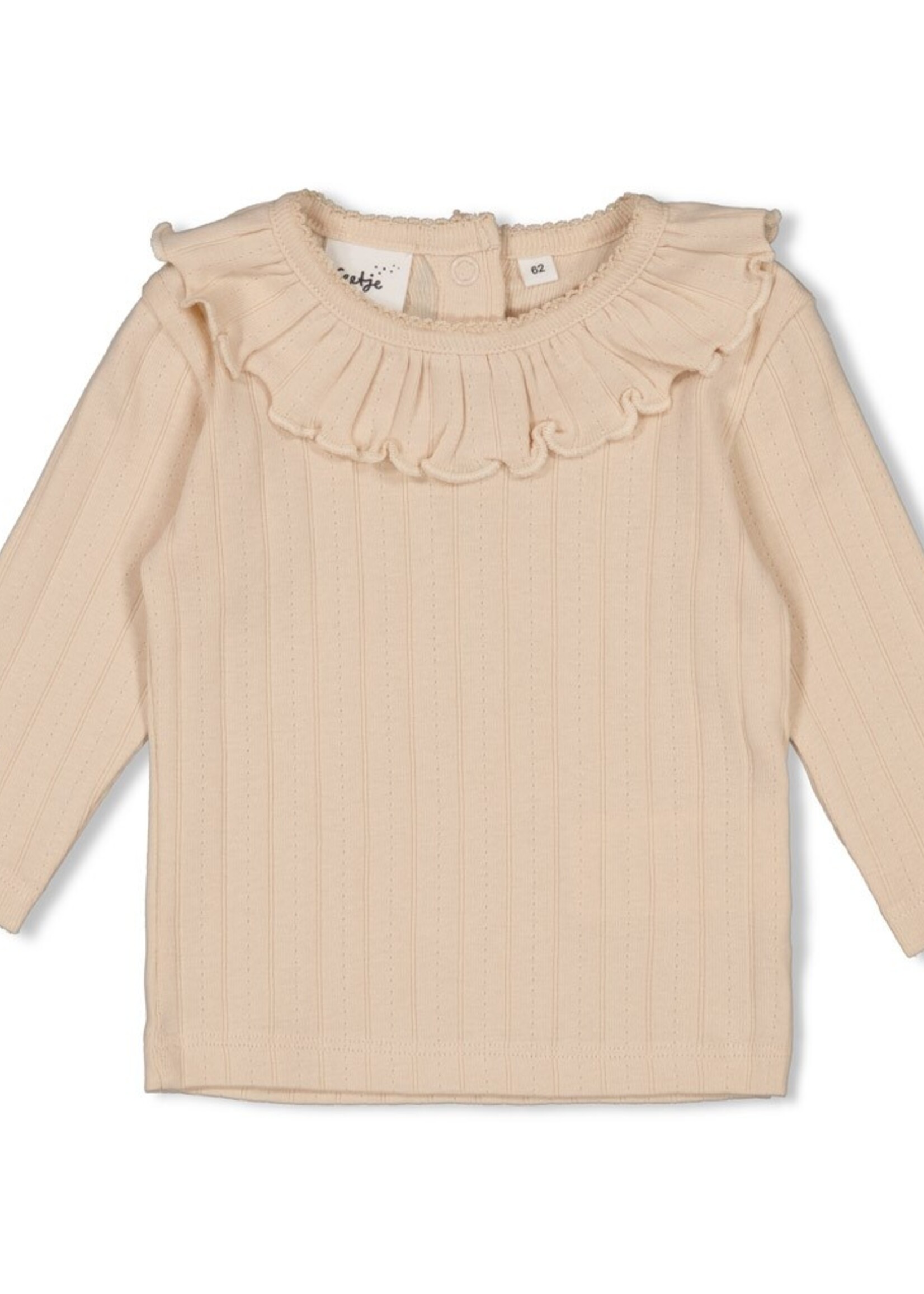Feetje Feetje | Longsleeve pointelle rib - Woodland Bloom