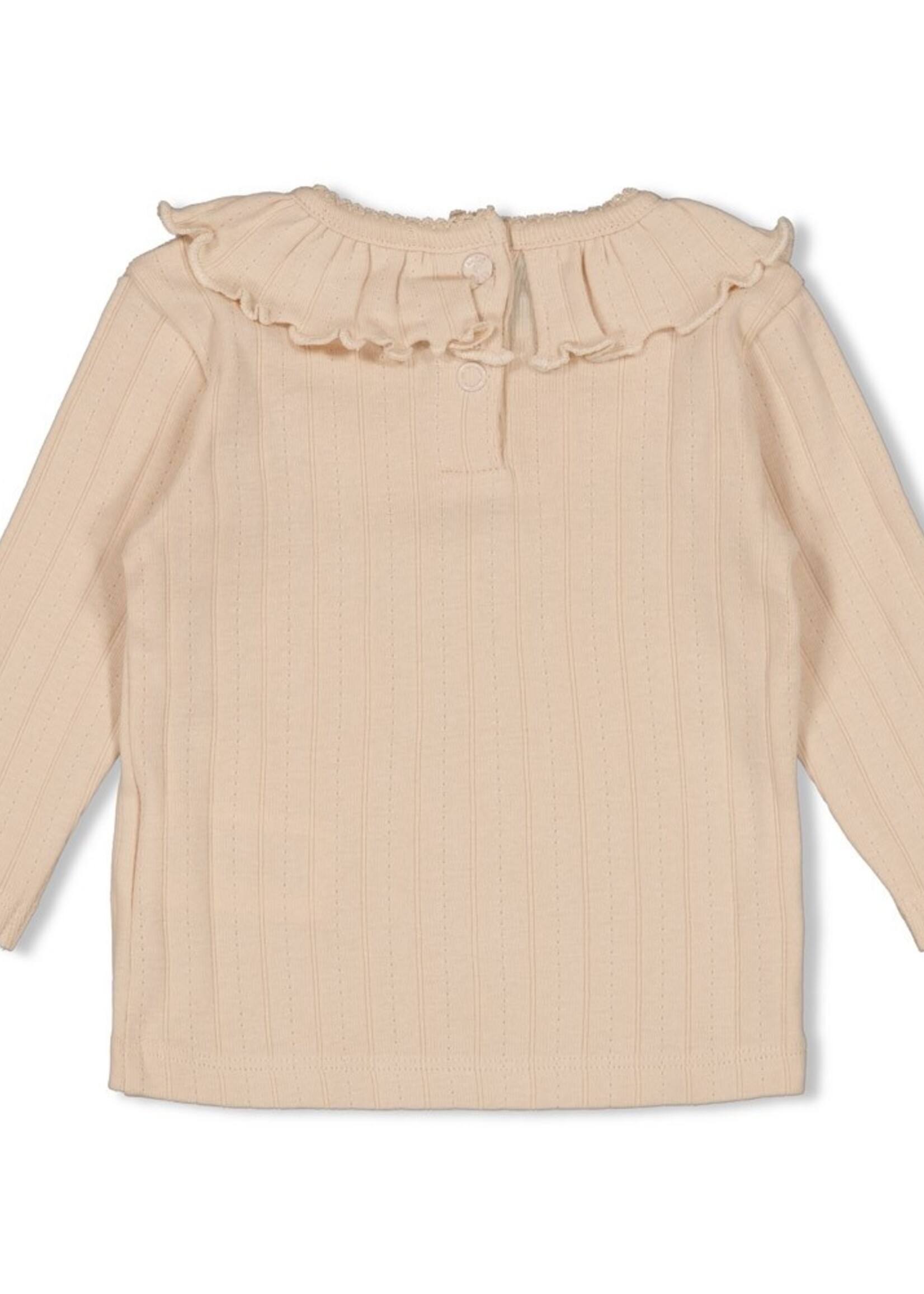 Feetje Feetje | Longsleeve pointelle rib - Woodland Bloom