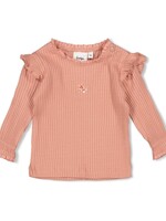 Feetje Feetje | Longsleeve ajour rib - Morning Sun