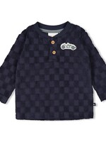 Feetje Feetje | Longsleeve ruit badstof - Let's Go!