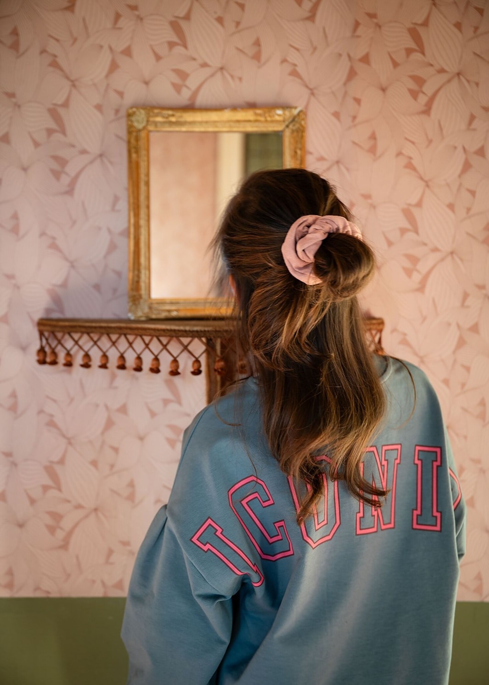 Petit Blush Petit Blush | Sweater Dress Iconic - Stormy Weather