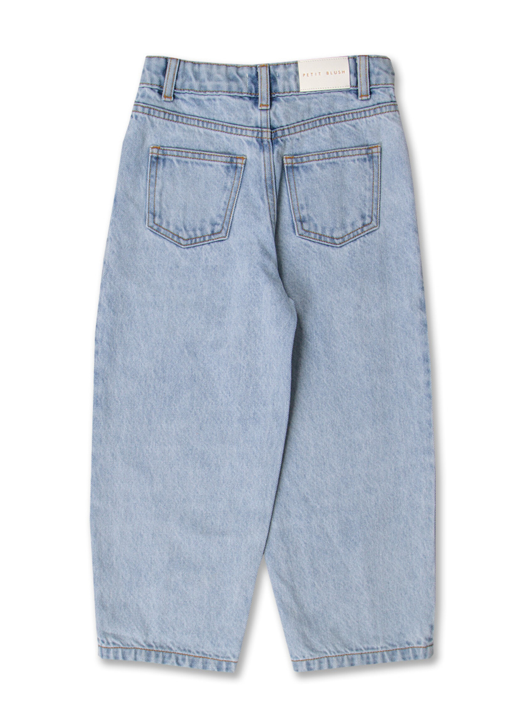 Petit Blush Petit blush | Ballon Fit Jeans - Washed Light Blue
