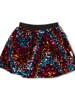 Petit Blush Petit Blush | Sequins skirt - Multi color