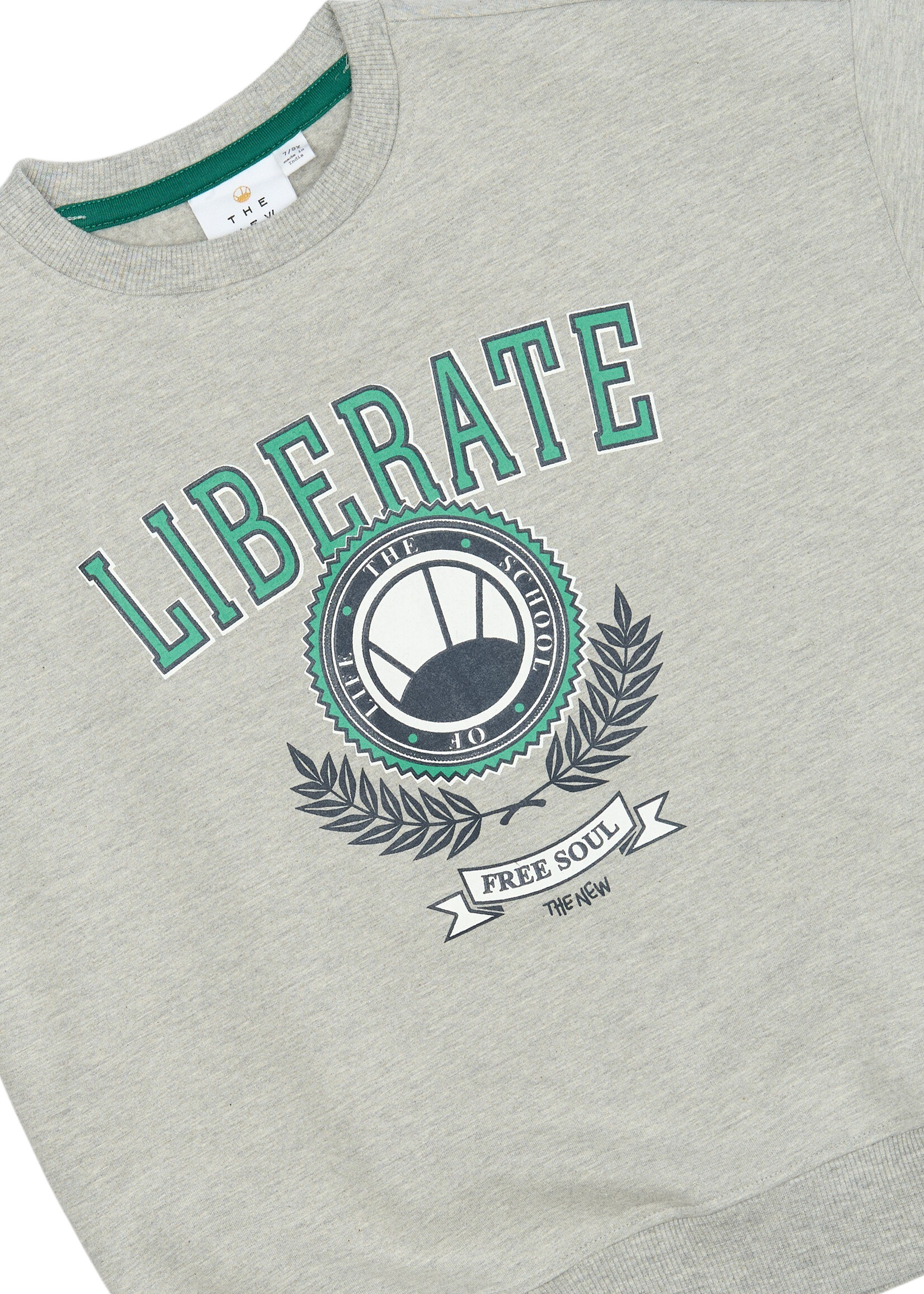 THE NEW THE NEW | TNPenno OS Sweatshirt - Light Grey Melange