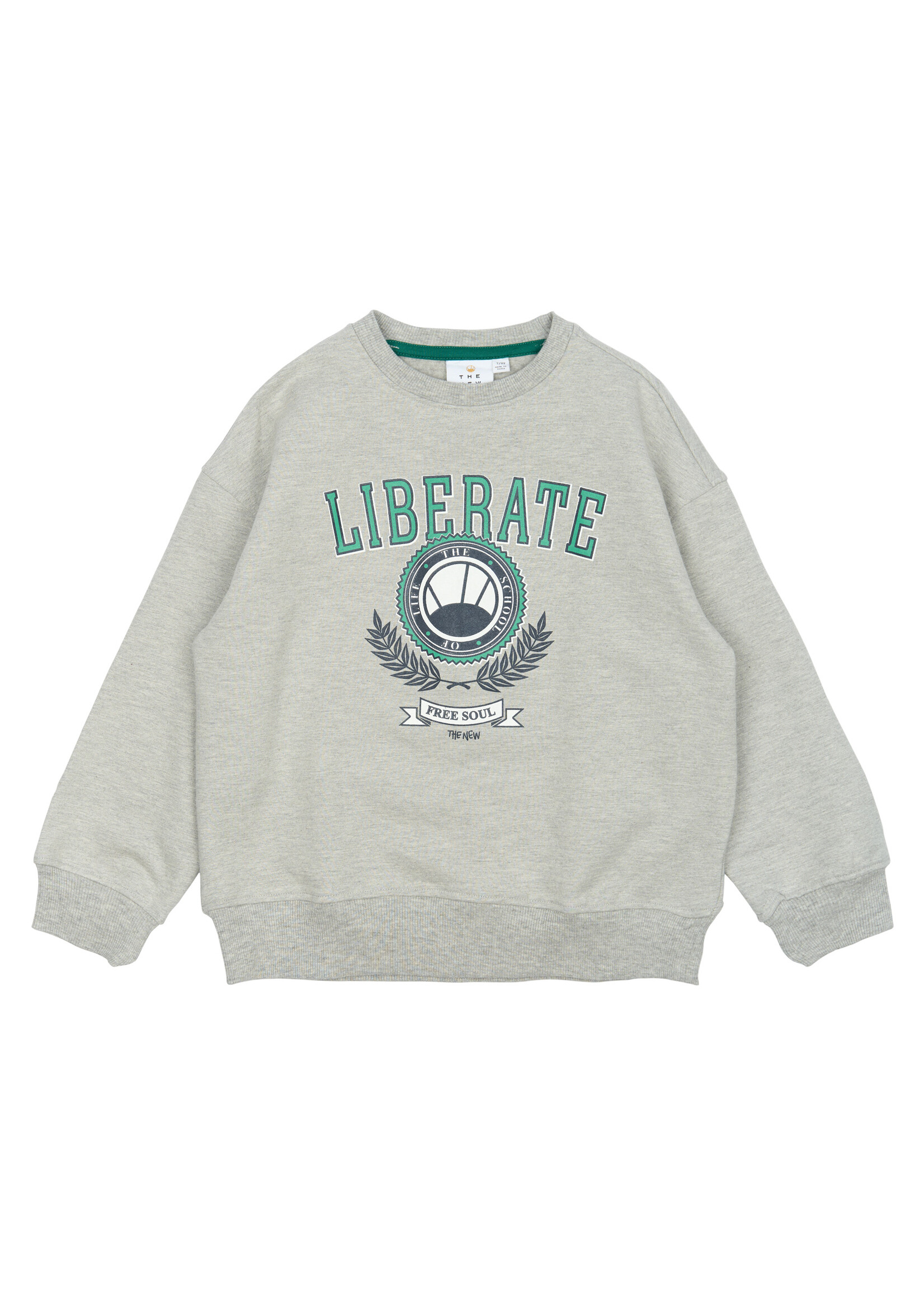 THE NEW THE NEW | TNPenno OS Sweatshirt - Light Grey Melange