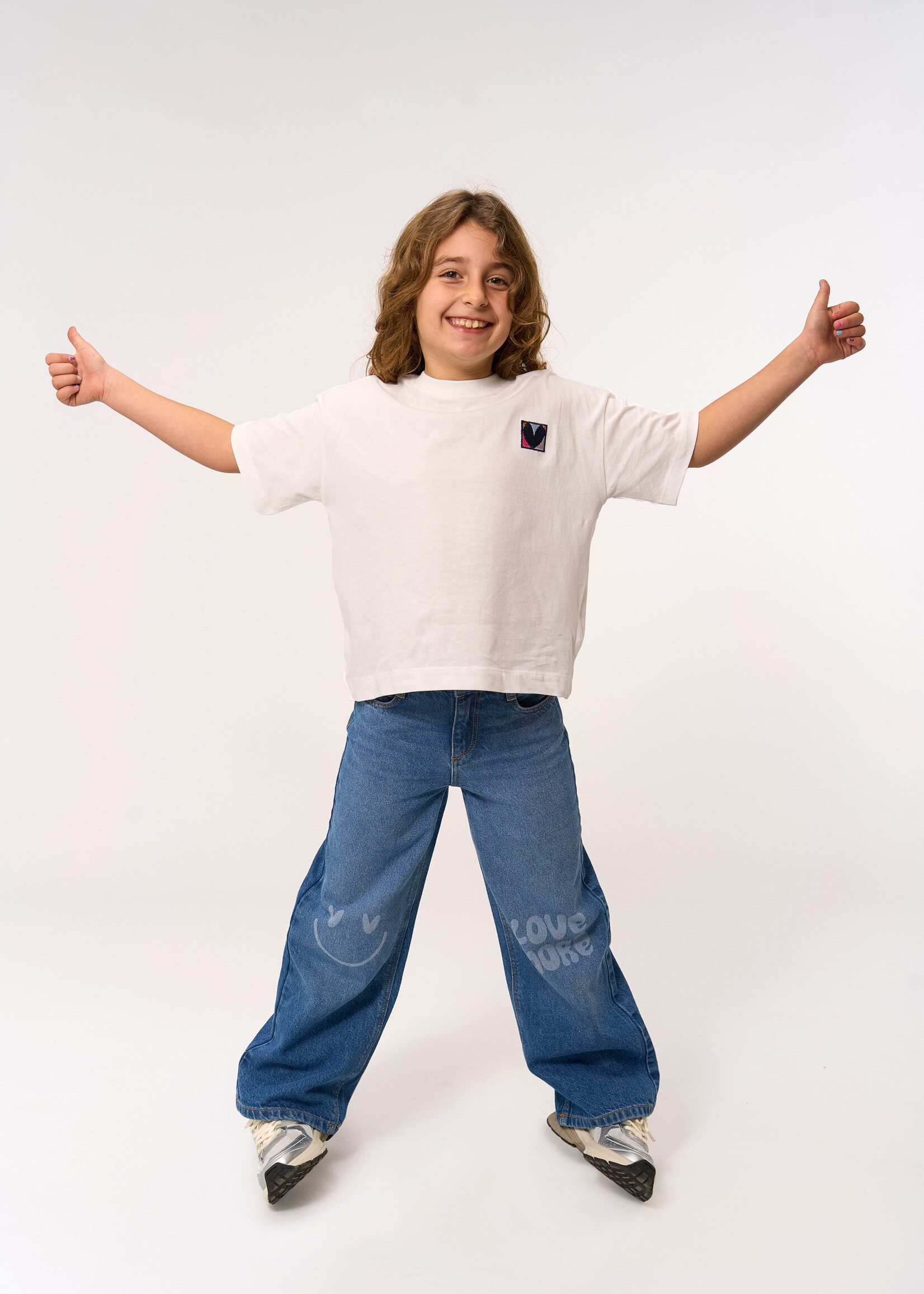THE NEW THE NEW | TNPurity Wide Jeans - Medium Blue Denim