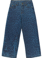 THE NEW THE NEW | TNPrima Wide Jeans - Medium Blue Denim AOP