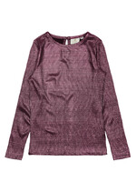 THE NEW THE NEW | TNPrudence L_S Pleat Tee - Ibis Rose