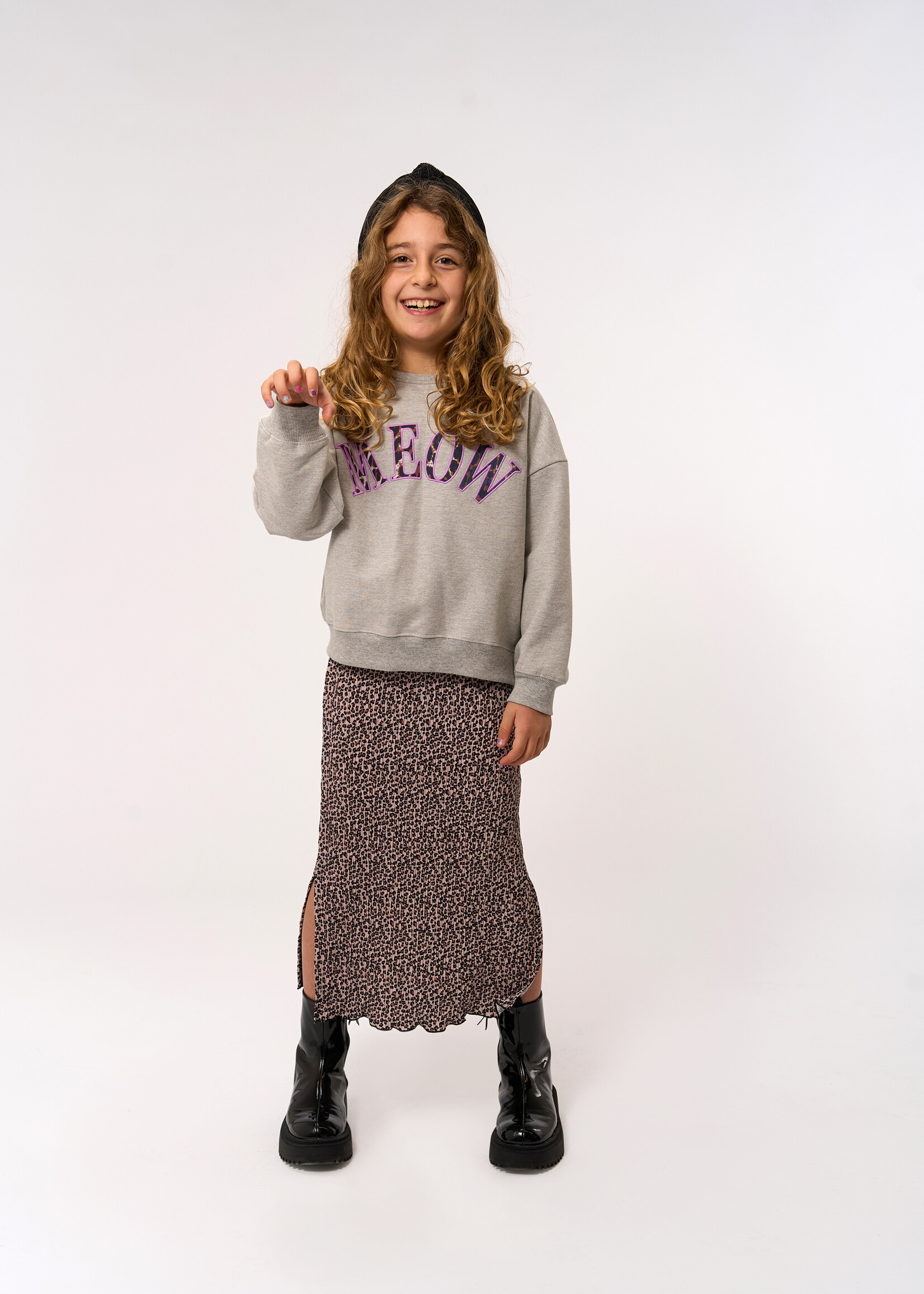 THE NEW THE NEW | TNPolina OS Sweatshirt Light Grey Melange