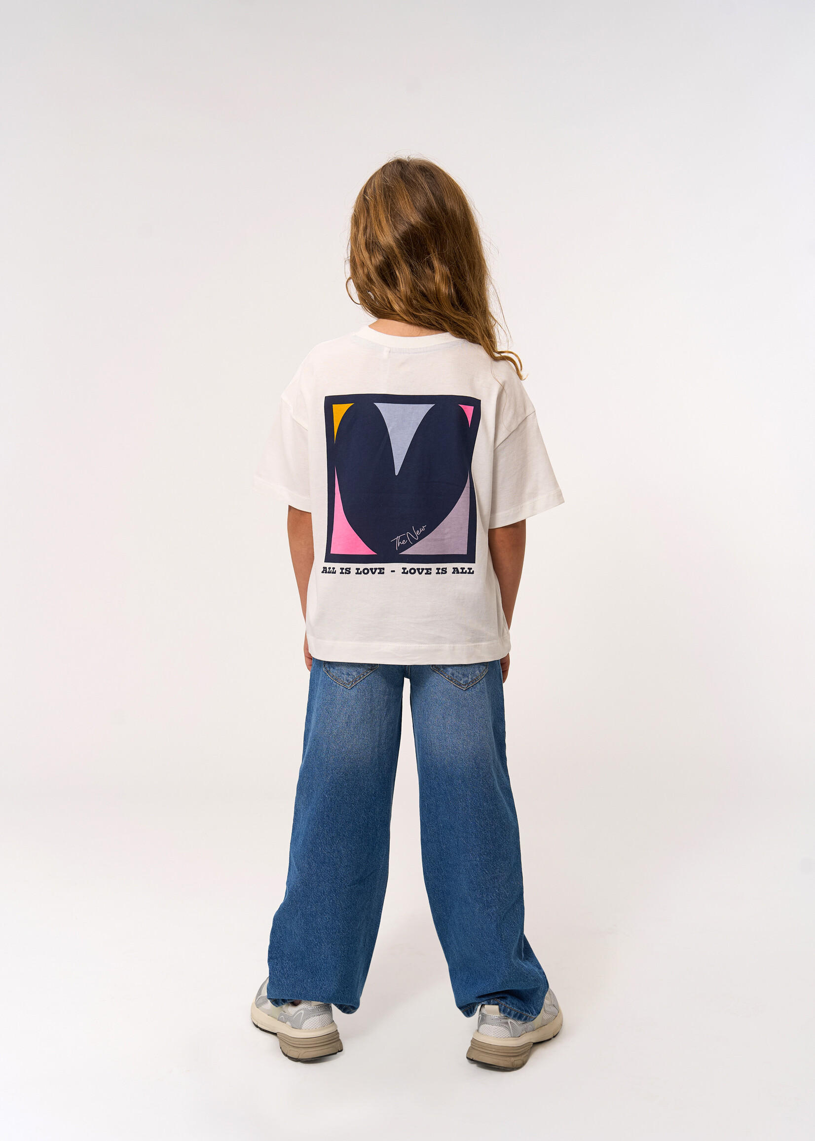 THE NEW THE NEW | TNPerley OS S_S Tee - Cloud dancer