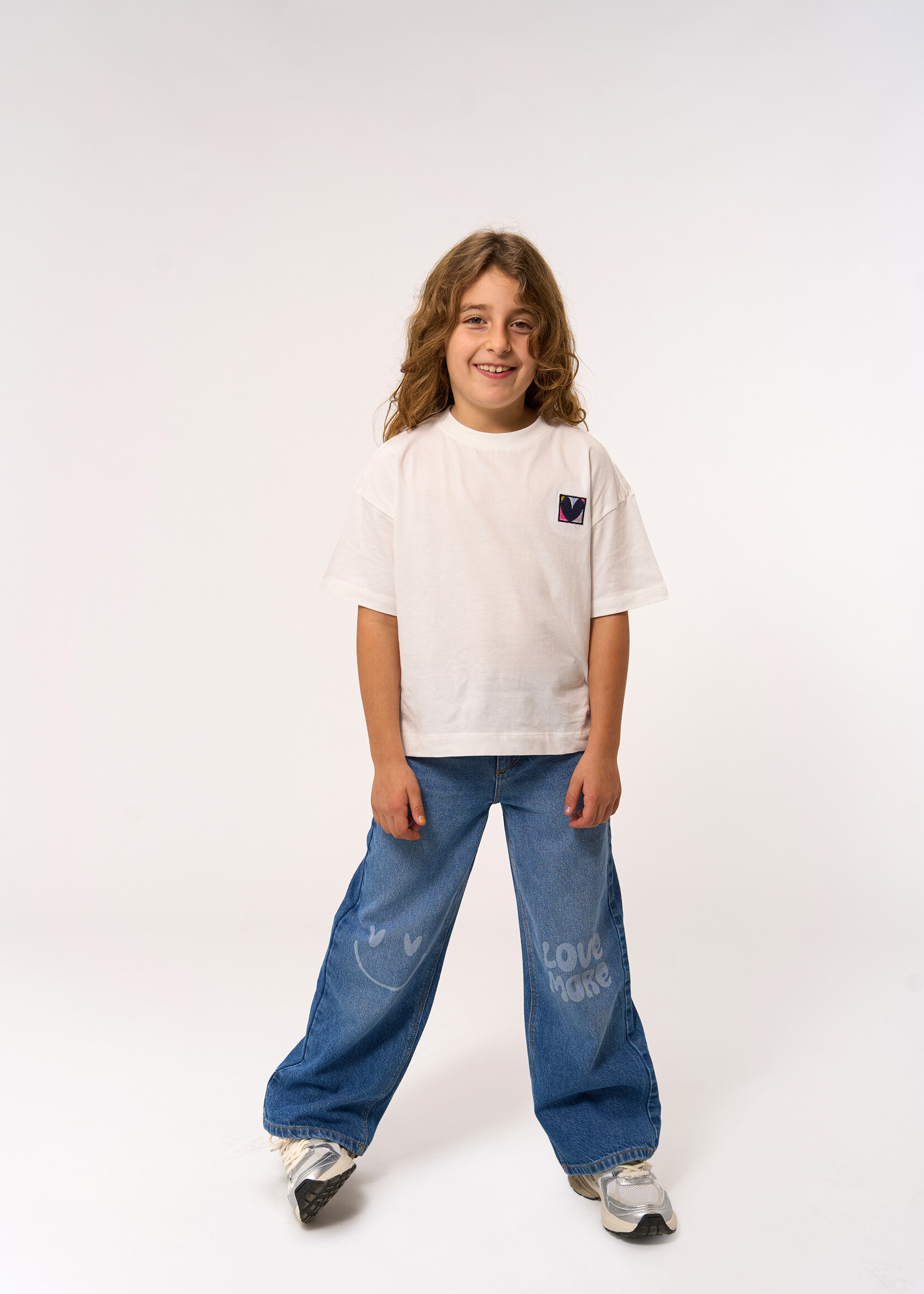 THE NEW THE NEW | TNPerley OS S_S Tee - Cloud dancer